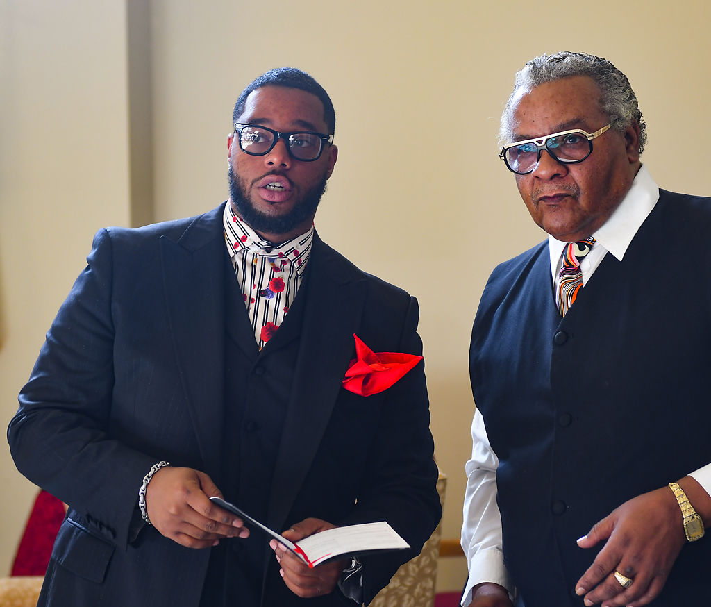Pastor Jermareian Gillette and Reverend James Patterson